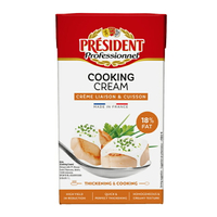 法國總統牌熱廚專用鮮奶油(1公升) /罐