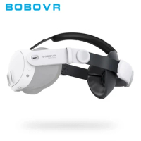 BOBOVR M3 Mini Head Strap Compatible with Quest 3 VR Elite Strap for Enhanced Support Lightweight Design Zero-Touch for Ears