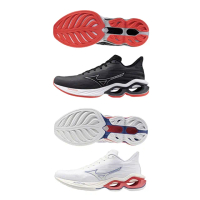 【MIZUNO 美津濃】WAVE CREATION 25 男款 女款 緩震 慢跑鞋(J1GC240103/J1GD240124)
