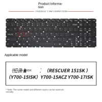 replace suit for LENOVO Rescuer Y700-15ISK Y700-15ACZ Y700-17ISK Laptop keyboard