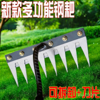 🔥除草耙子神器農用工具鋤草耙子菜地拔草工具農具釘耙摟草耙子 全鋼釘耙耙子 種菜種花工具 農具 小鋤頭RIZV