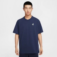【NIKE 耐吉】短袖上衣 男 寬鬆版型 AS M NSW PREM RETRO TEE GCEL 深藍 IH0818-410