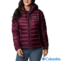 Columbia 哥倫比亞 女款 - Omni-Heat 極暖連帽羽絨外套-紫紅 UWR85320PD /FW22