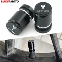 2023 With Logo MT03 For Yamaha MT-03 MT 03 2016-2023 2021 2022 New CNC Tire Valve Cap Air Port Stem Cover Motorcycle Accessories