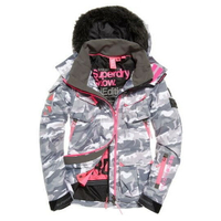 跩狗嚴選 出清 極度乾燥 Superdry Snow Ultimate 防水 風衣 雪衣 滑雪 夾克 外套 連帽 雪地 白迷彩