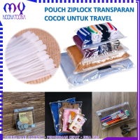 Pouch Ziplock Bag Pvc Transparan Travel Pouch Ziplock Polos Serbaguna