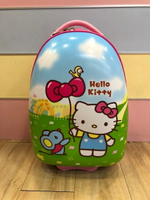 【震撼精品百貨】Hello Kitty 凱蒂貓-HELLO KITTY後背書包-硬殼拉桿-鑽石(桃) 震撼日式精品百貨