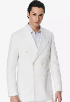 SST&C 米白寬鬆休閒西裝外套