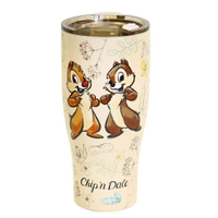 【Disney】迪士尼不鏽鋼真空酷樂杯 / 冰霸杯-奇奇蒂蒂(白) DS-7906CDW