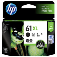 【惠普HP】CH563WA NO.61XL 黑色高容量 原廠墨水匣