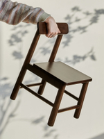 小凳子家用實木兒童小椅子/客廳坐凳寶寶靠背餐椅書桌專用座椅