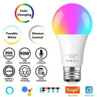 WiFi Lamp 10W Ampoule LED E27 Smart Light Bulb Intelligent Ampolleta Wifi Lampada for Alexa Google Assistent App Control