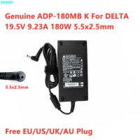 Genuine DELTA ADP-180MB K 19.5V 9.23A 180W AC Adapter For MSI GS63 GS65 GE72VR 7RF GS63VR 6RF GL75 Laptop Power Supply Charger