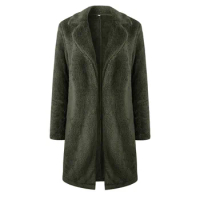 2022 Autumn Long Winter Coat Woman Faux Fur Coat Women Warm Ladies Fur Teddy Jacket Female Plush Teddy Coat Outwear