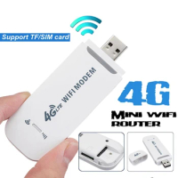 Europe Africa Asia Oceania Unlocked Wireless Routers Networking Dongle Car Usb Mobile Modem 4G Wifi Hotspot Sim Card Router