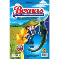 beras bernas 5 kg pulen