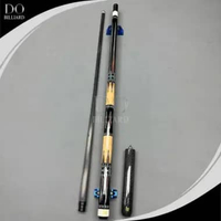 STICK BILLIARD HC CUE 12.5MM CARBON CUE LEATHER GRIP LOW DEFLECTION / STICK HC CUE CARBON HC Cue 5