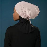 Lozy Hijab - Inner Hijab Series Lozy x Bianca (New Colors Bandana, Tali Belakang, Ninja Neck Ciput V