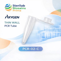 Axygen PCR-02-C PCR Tube 0.2 mL Thin Wall Flat Cap Clear (1000 pcs/pack)