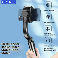 Handheld Gimbal Selfie Stick Anti-Shake Extendable Stabilizer Desktop Phone Stand Live Streaming Tri