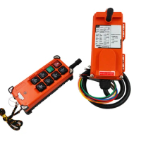 Wireless industrial remote control F21-E1B English button suitable for 12V~440V lifting motor, crane remote control and receiver