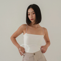 [ HYERIES ] Sora tanktop / Tank top wanita tali kecil leher kotak / Tanktop tali spageti square neck