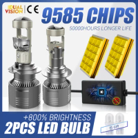 H7 H4 H11 Bi LED Car Headlight Mini Lens H8 H9 HB3 9005 HB4 9006 30PCS 9585 CSP STG Led Lights Canbu