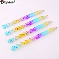 Dispaint Diamond Painting Point Drill Pen Tool 5D DIY Diamond Embroidery Cross Stitch Colorful Rhinestone Point pen Tools Gift
