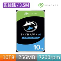 【SEAGATE 希捷】SkyHawk AI 10TB 7200轉監控專用碟(ST10000VE001)
