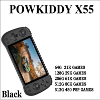 POWKIDDY X55 5.5INCH IPS Screen R Handheld Game Console  Linux System OpenSource RK3566 Video Game H