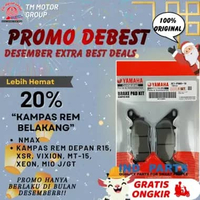 KAMPAS REM BELAKANG (NMAX) KAMPAS REM DEPAN (R15, XSR, MT15,VIXION, JUP MX, MIOJ/GT) ORIGINAL