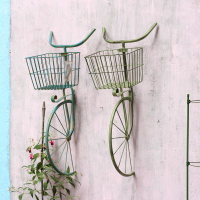 自行車花架掛墻花園裝飾掛件庭院院子戶外入戶露臺陽臺布置壁掛
