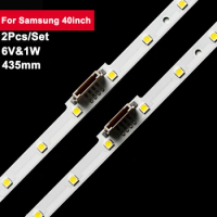 2pcs LED TV Backlight ELED Strip For Samsung 40inch UE40NU7192U UE40NU7100 UA40NU7300J LM41-00550A BN96-45955A AOT_40_NU7100F