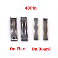2pcs Lcd Display Screen FPC Connector For Samsung Galaxy A8 A7 2016 A8100 A810 A710 A7100 J6 2018 J600 Plug On Board Flex 40pin