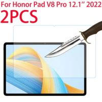 2PCS HD Tempered Glass Screen Protector For Huawei Honor Pad V8 Pro 12.1 Inches ROD-W09 Tablet For Honor Pad V8 Pro Screen Film