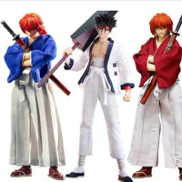 New Arrival DASIN anime Rurouni Kenshin HIMURA KENSHIN Sagara Sanosuke pvc action figure GT model toy