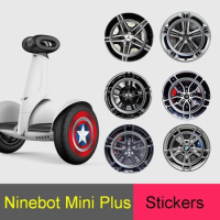 Wheel Cover Stickers For Ninebot S Plus Xiaomi Mini Plus Segway Balance Scooter
