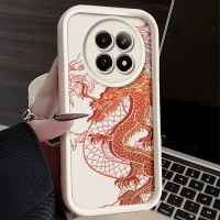 เคสโทรศัพท์ลายมังกร ดีไซน์เท่ เข้ากันได้กับ Realme 12 5G, Realme Narzo 70x, Realme C65 5G, Realme Na