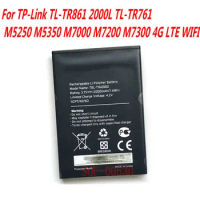 New 3.7V 2000mAh TBL-71A2000 For TP-Link TL-TR861 2000L TL-TR761 M5250 M5350 M7000 M7200 M7300 4G LT