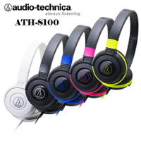 audio-technica 鐵三角 ATH-S100  可折疊式耳罩式耳機