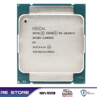 Intel Xeon E5 2640 V3 2.6Ghz 8-Core lga 2011-3 SR205 processor cpu
