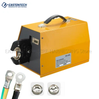 EASTONTECH FEK-300L Pneumatic Cable Terminal Crimpers Machine Automatic Crimping Tools For Big Lugs