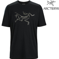 Arcteryx 始祖鳥 Ionia Logo 男款 羊毛短袖圓領衫 30571 X000006796 黑 Black