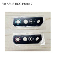 New For ASUS ROG Phone 7 Back Rear Camera Glass Lens test good For ASUS ROG Phone7 ROG7 Replacement Parts