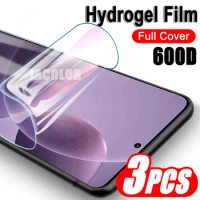 3PCS Gel Film For Xiaomi Redmi K70 Pro K70E K60 K60E K50 Ultra k40 Gaming K40s Hydrogel Front Screen ProtectorNot Safety Glass