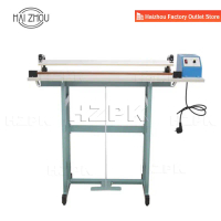 HAIZHOU 400mm เครื่องซีลอาหารแบบเหยียบเท้า เครื่องปิดปากถุง F-400