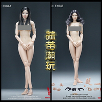 VERYCOOL 1/6 FX04A/B亞洲女性頭雕+VC3.0半包膠女素體套裝