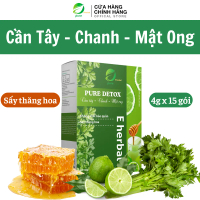 [01 Hộp] Bột Cần Tây Chanh Mật Ong nguyên chất sấy thăng hoa PURE eHerbal