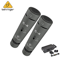 Behringer C-4 耳朵牌電容式麥克風/1組2入【錄音室最佳首選/QR碼公司貨保固一年】