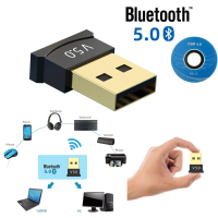 [Owire Official] ตัวรับสัญญาณบลูทูธ 5.0 Mini USB Bluetooth V 5.0 สีดำ 2 in 1 รองรับการเชื่อมต่อหลายอ